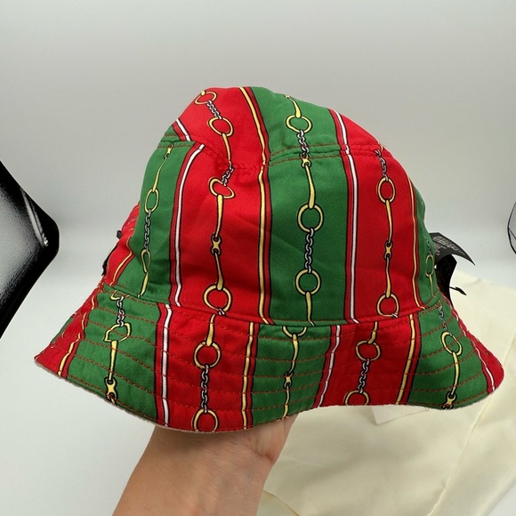 Gucci Tan Suede Bucket Hat - Picture 4 of 5